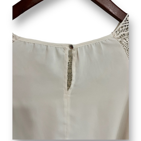 Eat. 1946 Small Crochet Boho Silky Top - Picture 4 of 6